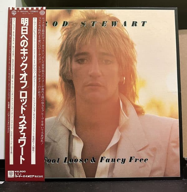 Rod Stewart – Foot Loose & Fancy Free 黑膠唱片正面